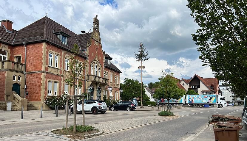 Das Gröbste ist aufgeräumt. Staubig wird es im Gemminger Ortskern noch lange sein.