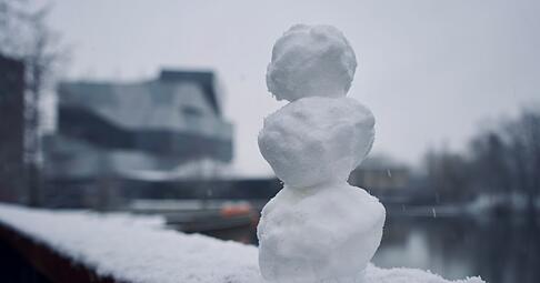 Am zweiten Advent k&ouml;nnte es Heilbronn wei&szlig; werden - Meteorologen rechnen mit Schnee.