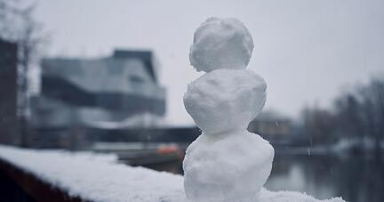 Am zweiten Advent könnte es Heilbronn weiß werden - Meteorologen rechnen mit Schnee.