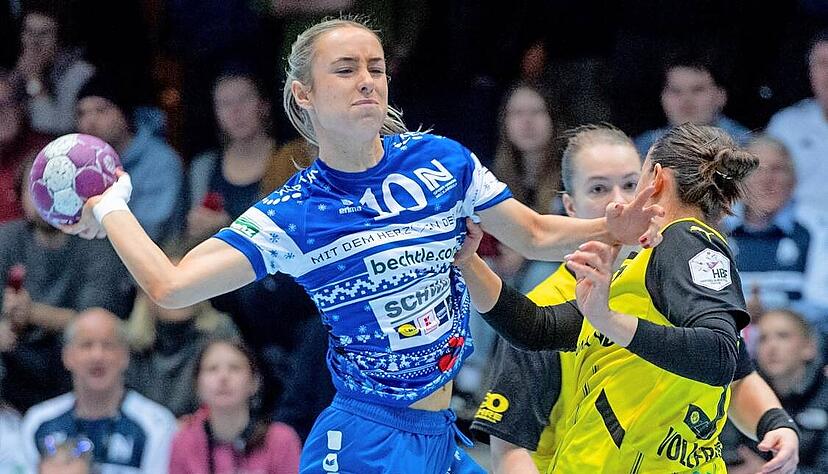 Im Hinspiel-Duell nach Weihnachten war Sinah Hagen ebenso mit an Bord wie im Oktober in der zweiten Pokal-Runde. Nun ist ein Einsatz jedoch fraglich. Im Hinspiel-Duell nach Weihnachten war Sinah Hagen ebenso mit an Bord wie im Oktober in der zweiten Pokal-Runde. Nun ist ein Einsatz jedoch fraglich.