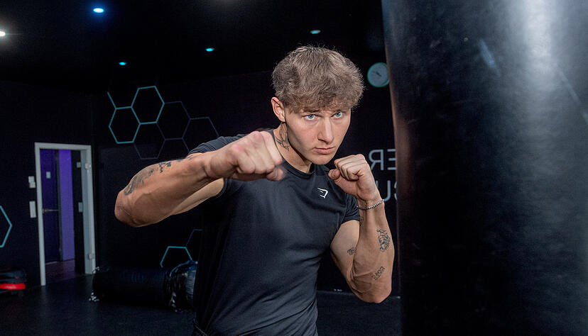 Nico Neuberger ist ein Kämpfer. "Sport kann dich aus einem Tief bringen", sagt er. Nico Neuberger ist ein Kämpfer. "Sport kann dich aus einem Tief bringen", sagt er.