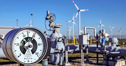 In Deutschland wird das Gas knapp. In Deutschland wird das Gas knapp.