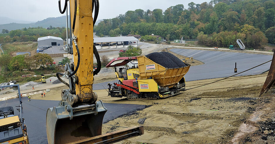 Abdichtung der Deponie Vogelsang