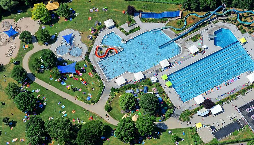 Bei einem bundesweiten Vergleich ganz vorn: das Mineralfreibad Oberes Bottwartal, das von Beilstein und Oberstenfeld gemeinsam betrieben wird.
Foto: Werner Kuhnle
