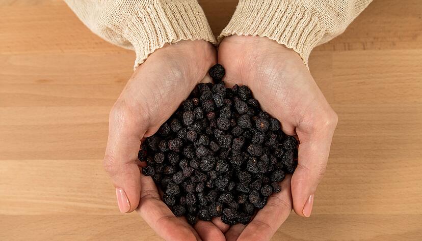 Aroniabeeren sind beliebt. Die in geringer Menge enthaltene Blaus&auml;ure ist in der Regel unbedenklich.