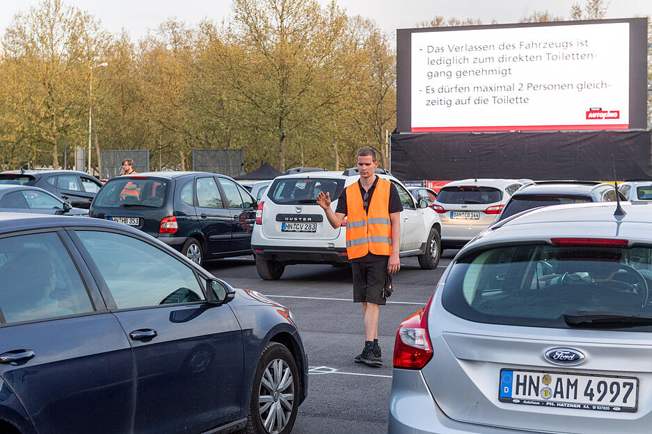 Autokino auf der Theresienwiese Heilbronn