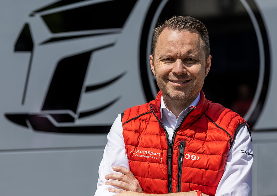 „Bei Audi Sport sind wir stolz darauf, mit Abt Sportsline so viele Erfolge gefeiert zu haben“, sagt Rolf Michl, Geschäftsführer der in Neckarsulm ansässigen Audi Sport GmbH.