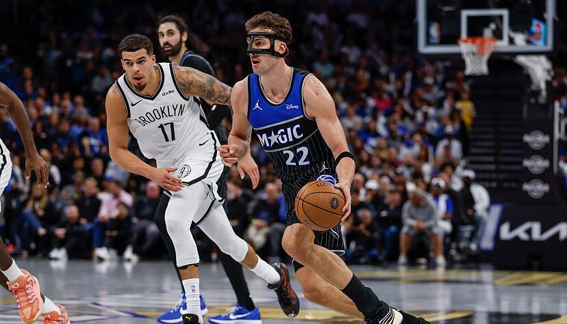 Franz Wagner (r.) erzielte 25 Punkte. Franz Wagner (r.) erzielte 25 Punkte.