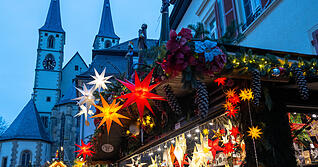Der  Weihnachtsmarkt Bad Wimpfen findet vom ersten bis zum dritten Adventswochenende statt.