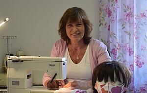 Ulrike Gebhard, Schneiderin, aus Kirchheim. Foto: Gabriele Schneider