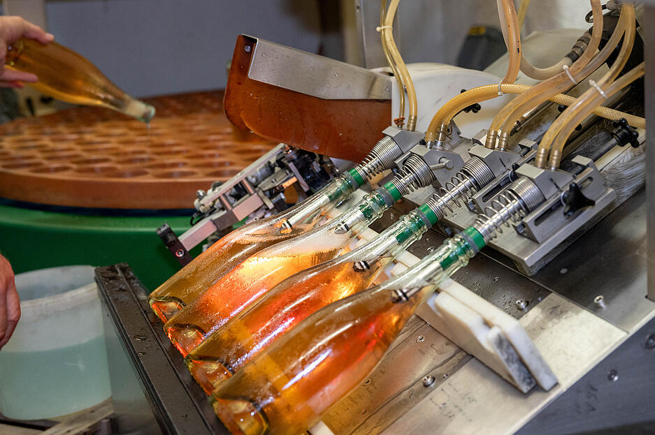 Lesersommer Sektkellerei Stengel in Gellmersbach