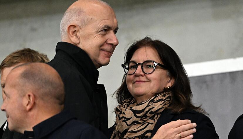 DFB-Spitzen: Präsident Bernd Neuendorf und die bisherige Generalsekretärin Heike Ullrich (Archivfoto) DFB-Spitzen: Präsident Bernd Neuendorf und die bisherige Generalsekretärin Heike Ullrich (Archivfoto)