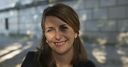 Die Zukunftsforscherin Rike Pätzold.
Foto: Lea Novi Die Zukunftsforscherin Rike Pätzold.
Foto: Lea Novi