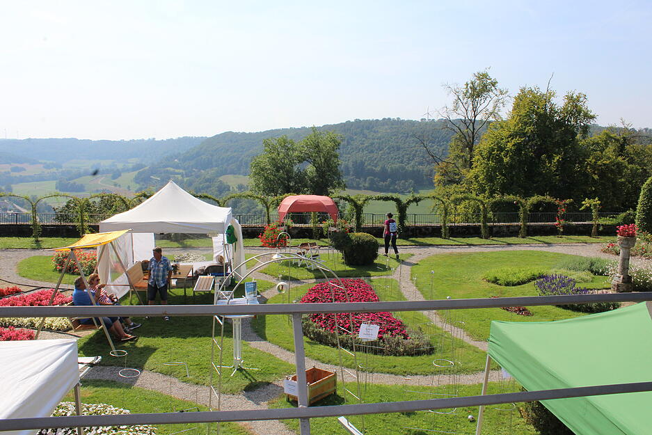 Von Freitag bis Sonntag gibt es Inspiration für das eigene Grundstück bei den Fürstlichen Gartentagen auf Schloss Langenburg.