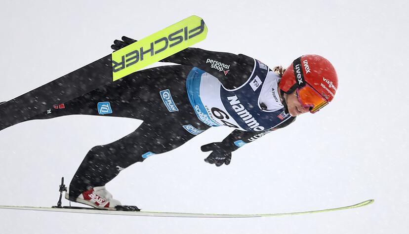 Katharina Schmid hat ihre Topform im Weltcup eingeb&uuml;&szlig;t.