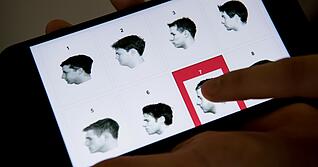 Der Test zum Super-Recogniser findet ausschließlich online statt und geht, sofern es der Teilnehmer bis zum Ende schafft, fünf Stunden. Foto: dpa Der Test zum Super-Recogniser findet ausschließlich online statt und geht, sofern es der Teilnehmer bis zum Ende schafft, fünf Stunden. Foto: dpa