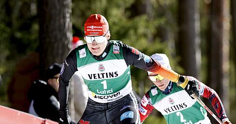 Julian Schmid belegt Rang drei. Julian Schmid belegt Rang drei.