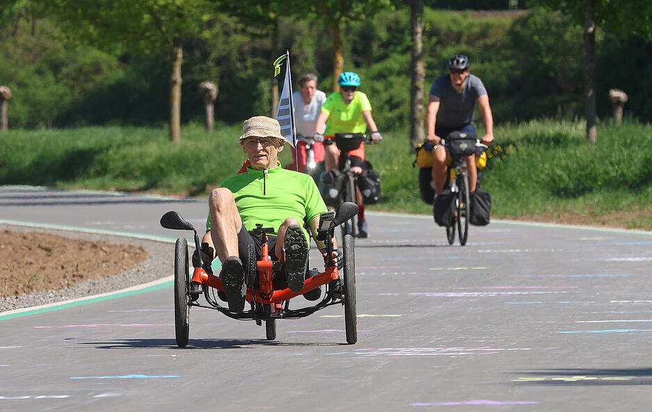 Die geplante 9,5 Kilometer lange Radschnellwegverbindung zwischen Bad Wimpfen und Heilbronn soll bis 2030 fertiggestellt werden.
