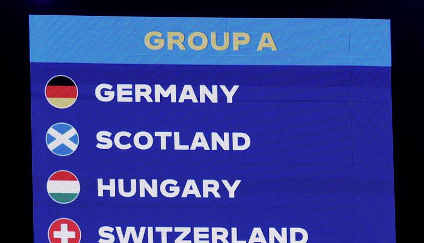Deutschland trifft in Gruppe A auf Schottland, Ungarn und die Schweiz.