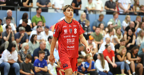 Alen Hadzimuhamedovic spielt in der 2. Bundesliga für die SG BBM Bietigheim und international für Bosnien-Herzegowina. Alen Hadzimuhamedovic spielt in der 2. Bundesliga für die SG BBM Bietigheim und international für Bosnien-Herzegowina.