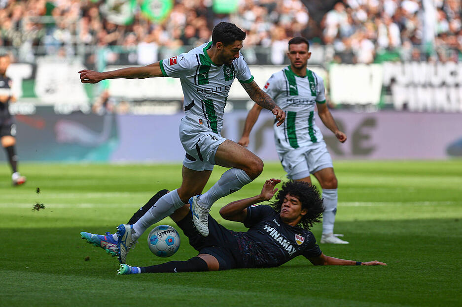 Der VfB Stuttgart war in Mönchengladbach gefordert.
