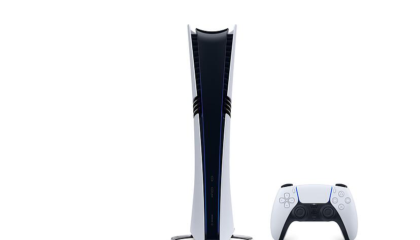 Steht senkrecht: Der dafür nötige Standfuß gehört aber nicht zum Lieferumfang der PS Pro, sondern muss für 30 Euro gekauft werden. Steht senkrecht: Der dafür nötige Standfuß gehört aber nicht zum Lieferumfang der PS Pro, sondern muss für 30 Euro gekauft werden.