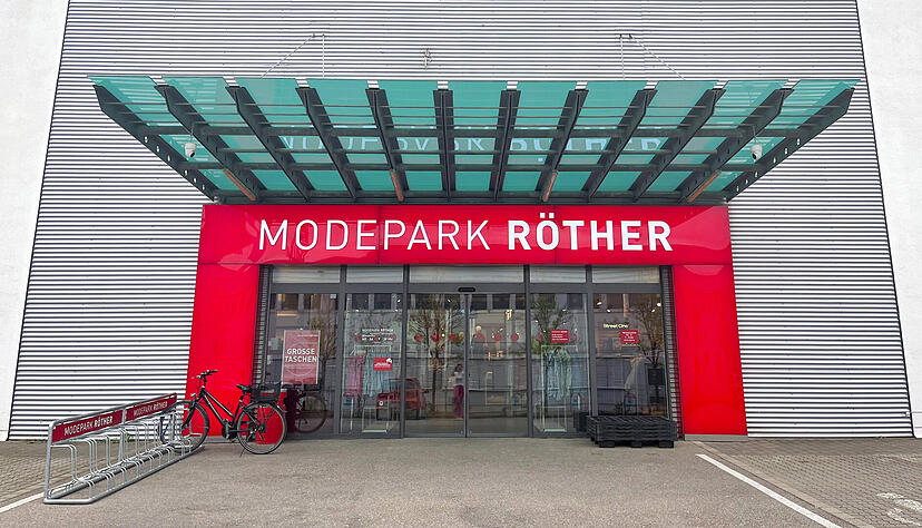 Auch in Heilbronn ist der Modepark Röther vertreten.