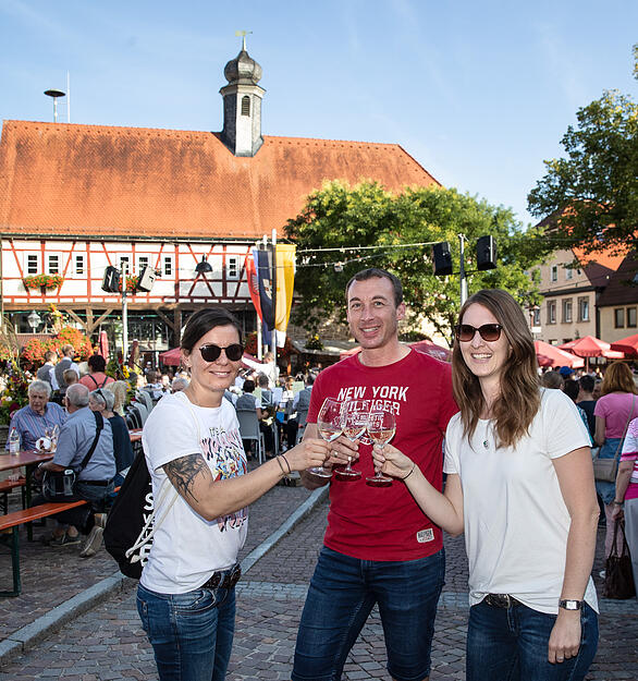  Das Erlenbacher Weinfest - STIMME.de Motiv 
