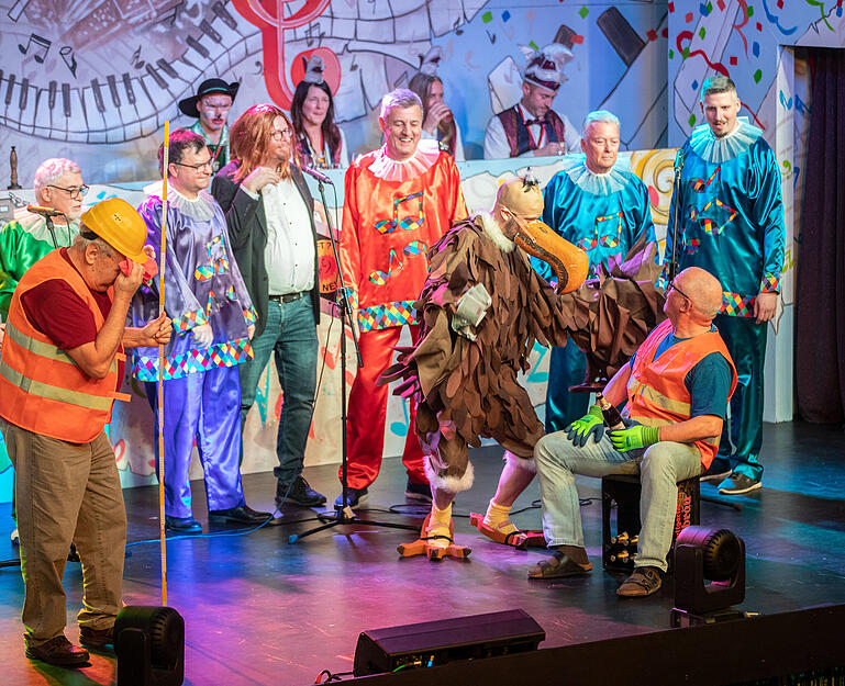 Prunksitzung in Gundelsheim