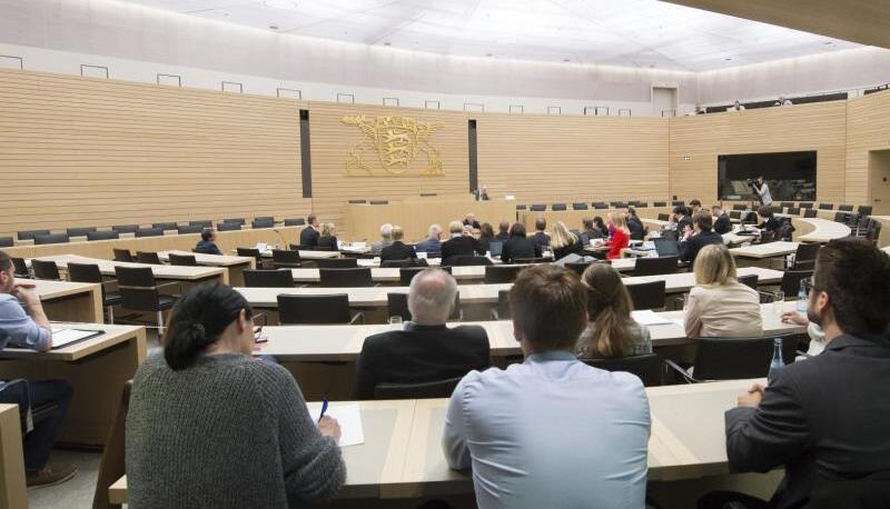Der NSU-Untersuchungsausschusses im Landtag in Stuttgart. Foto: dpa