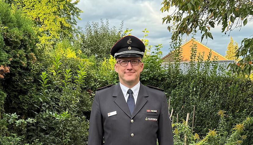 Ralph Gottschick von der Freiwilligen Feuerwehr Obersulm war einer der Ersthelfer nach einem Notfall beim Oktoberfest in Eschenau.