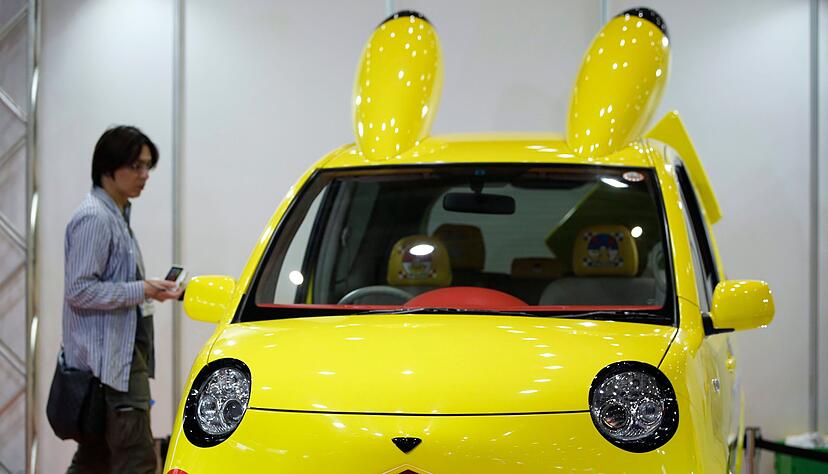 Auch Autos gib es in Pikachu-From. (Archivbild) Auch Autos gib es in Pikachu-From. (Archivbild)