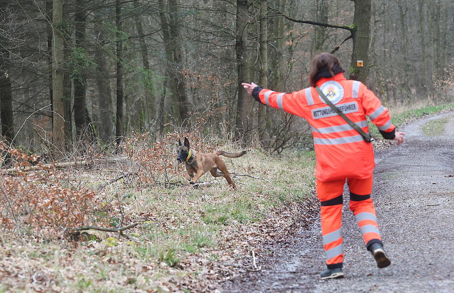 Im besten Fall k&ouml;nnen die Hunde die Vermissten rechtzeitig aufsp&uuml;ren.