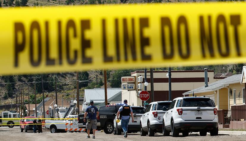 Schüsse in Anaconda im US-Bundesstaat Montana. Schüsse in Anaconda im US-Bundesstaat Montana.