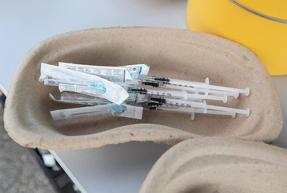 Drive-In-Impfaktion auf der Theresienwiese Drive-In-Impfaktion auf der Theresienwiese