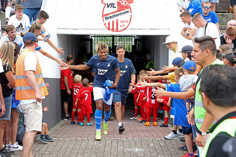 Freundschaftsspiel Hoffenheim gegen Heidenheim in Brackenheim Freundschaftsspiel Hoffenheim gegen Heidenheim in Brackenheim