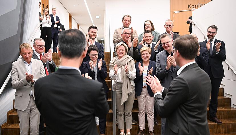 Die Koalition&auml;re-in-spe klopfen sich auf die eigene Schulter.