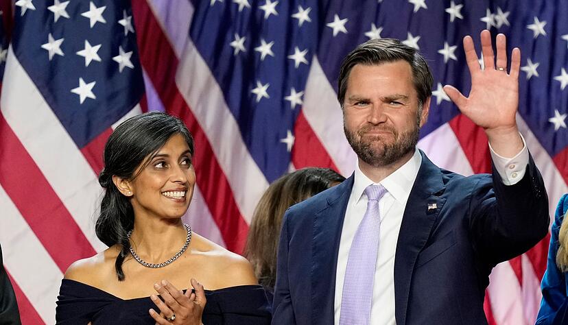 Usha Vance ist die Frau von Trumps Vizepr&auml;sident J.D. Vance. (Archivbild)