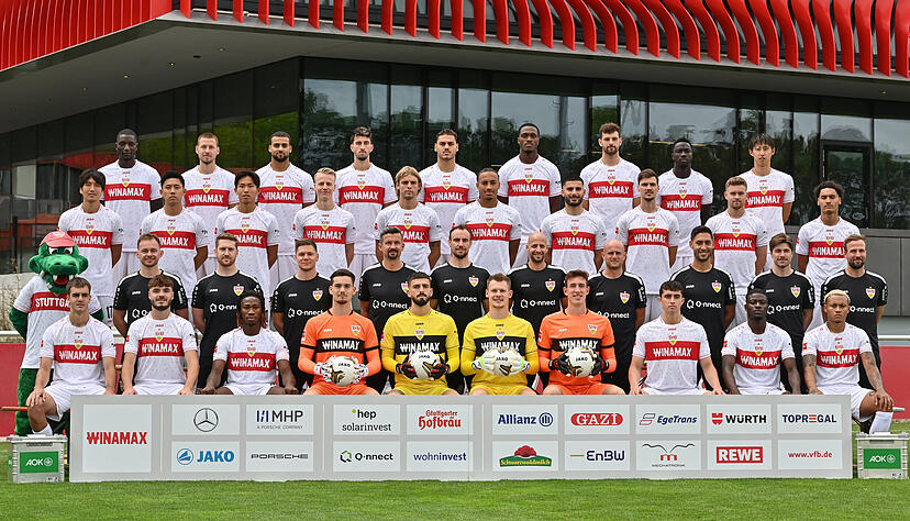 Der Kader des VfB Stuttgart für die Saison 2023/24.