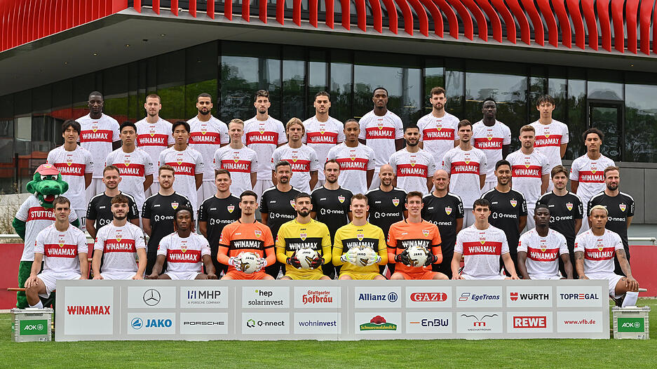 Der Kader des VfB Stuttgart für die Saison 2023/24.