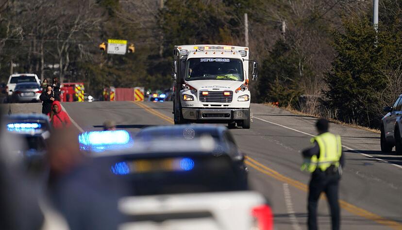 Schulpolizisten waren zwar in der Schule, konnten den Sch&uuml;tzen aber nicht mehr aufhalten..