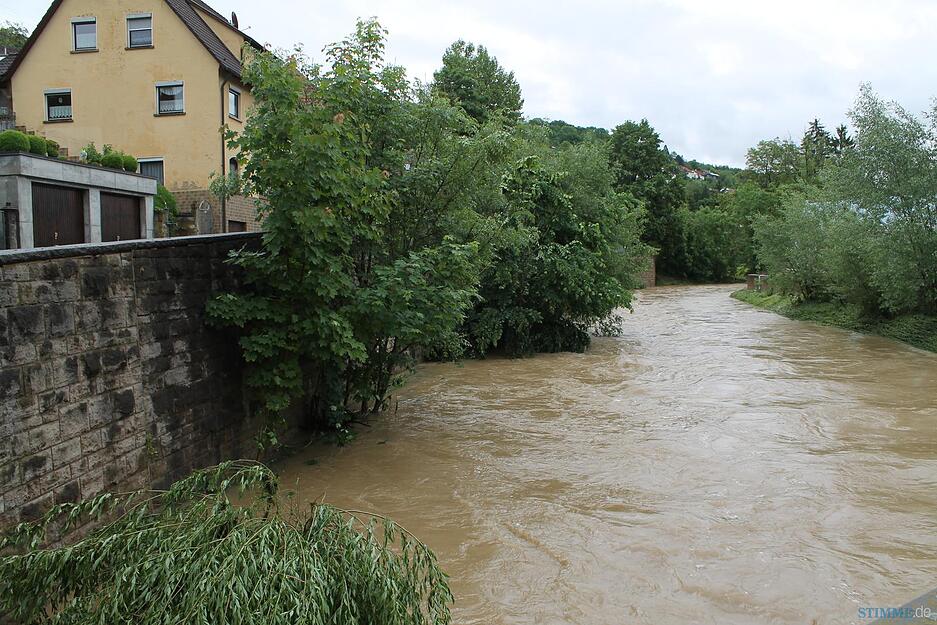 Hochwasser in Forchtenberg Hochwasser in Forchtenberg