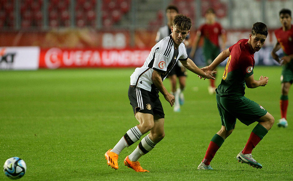 VfB-Neuzugang Finn Jeltsch wurde mit der deutschen U17 Welt- und Europameister.