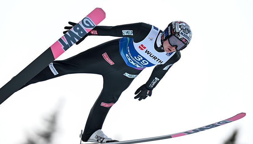 Der Norweger Marius Lindvik war bei der WM disqualifiziert worden.