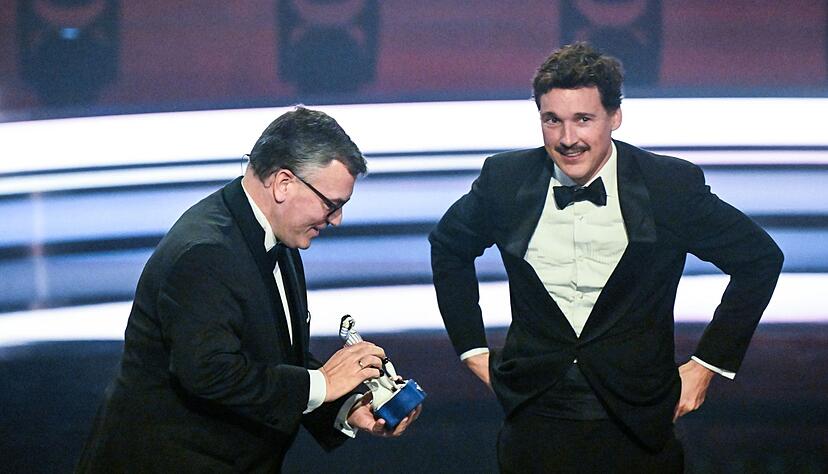 Schauspieler Florian David Fitz bekommt den Ehrenpreis. Schauspieler Florian David Fitz bekommt den Ehrenpreis.