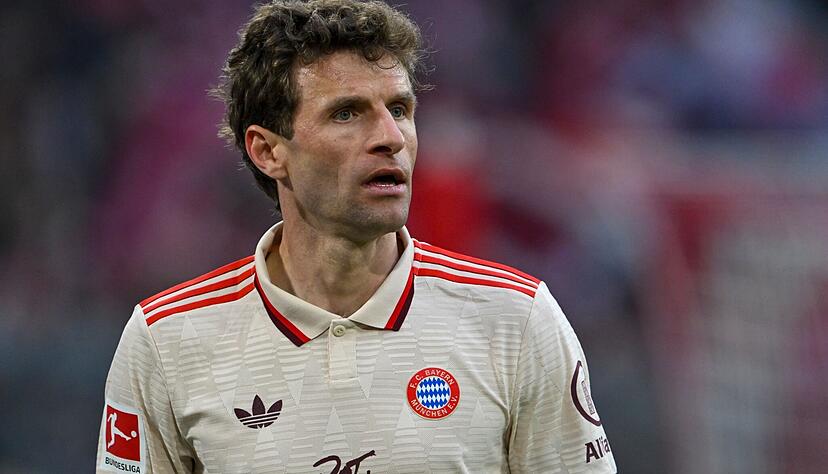 Thomas M&uuml;ller bei einem Fu&szlig;ballspiel. (Archivfoto)