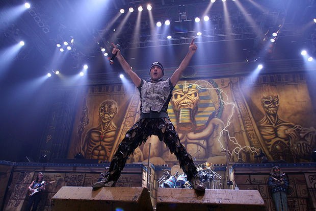 Konzert von Iron Maiden in Basel, St. Jakobshalle