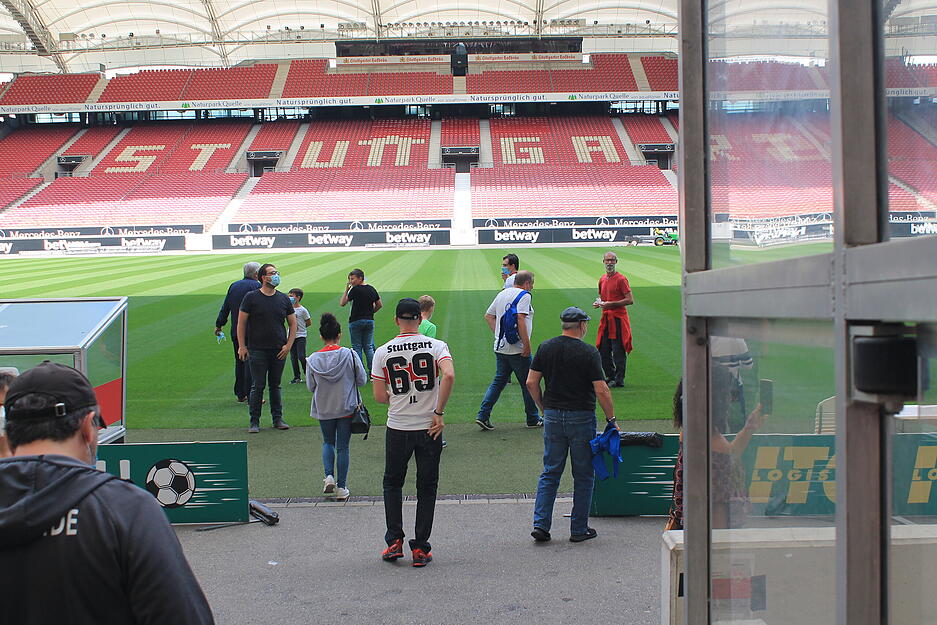 Lesersommer: VfB Stadionführung Lesersommer: VfB Stadionführung