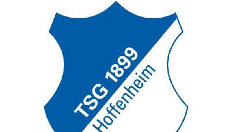 Das Logo des Fußball-Erstligisten TSG 1899 Hoffenheim. Foto: