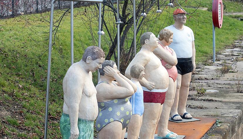Bereits im April 2020 hatten bis heute unbekannte Täter eine Figur im Neckar versenkt. Foto: Archiv/Krauth